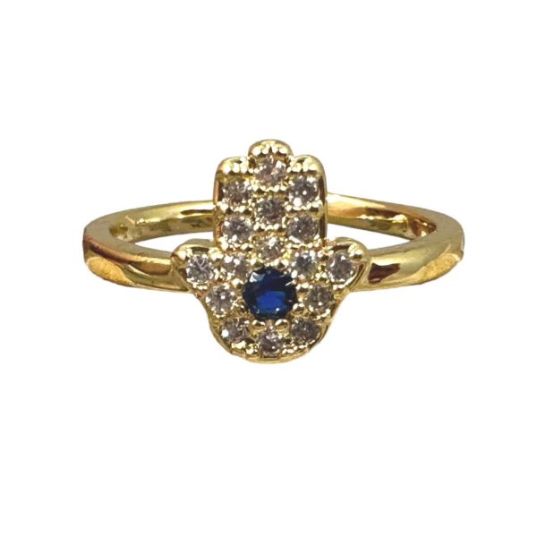 Anillo Manito 🪬 zirconias