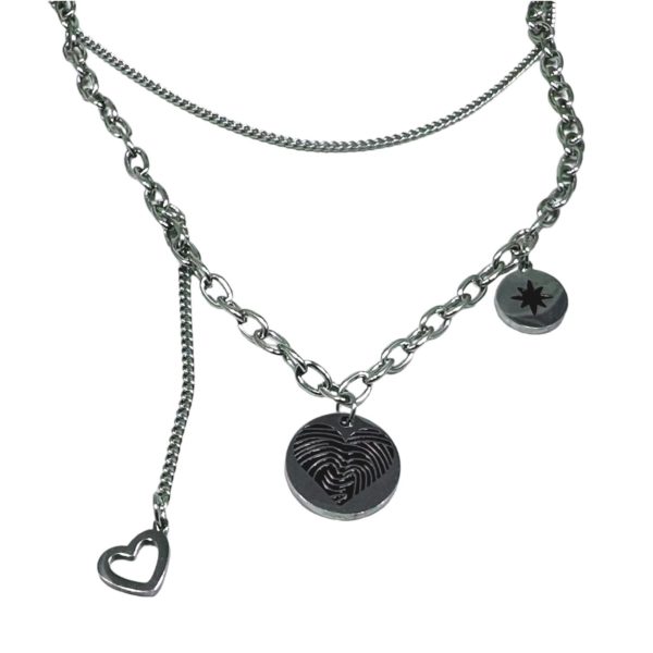 Collar dije Huella Digital ♡