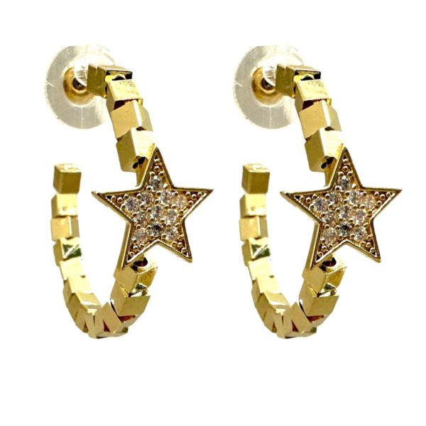 Arracada cubos y Estrellas ✨