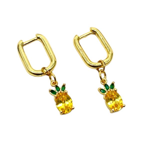 Aretes Piñas - Cristales