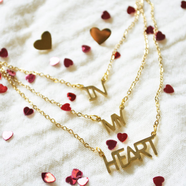 Juego de Collar y Aretes - In My Heart