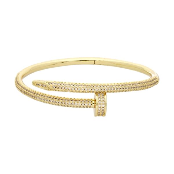 Brazalete Clavo zirconias