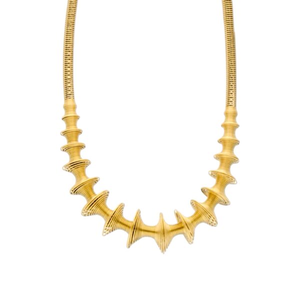 Collar tipo resorte chunky