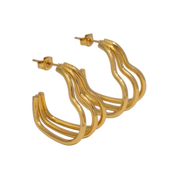 Arete triple corazón